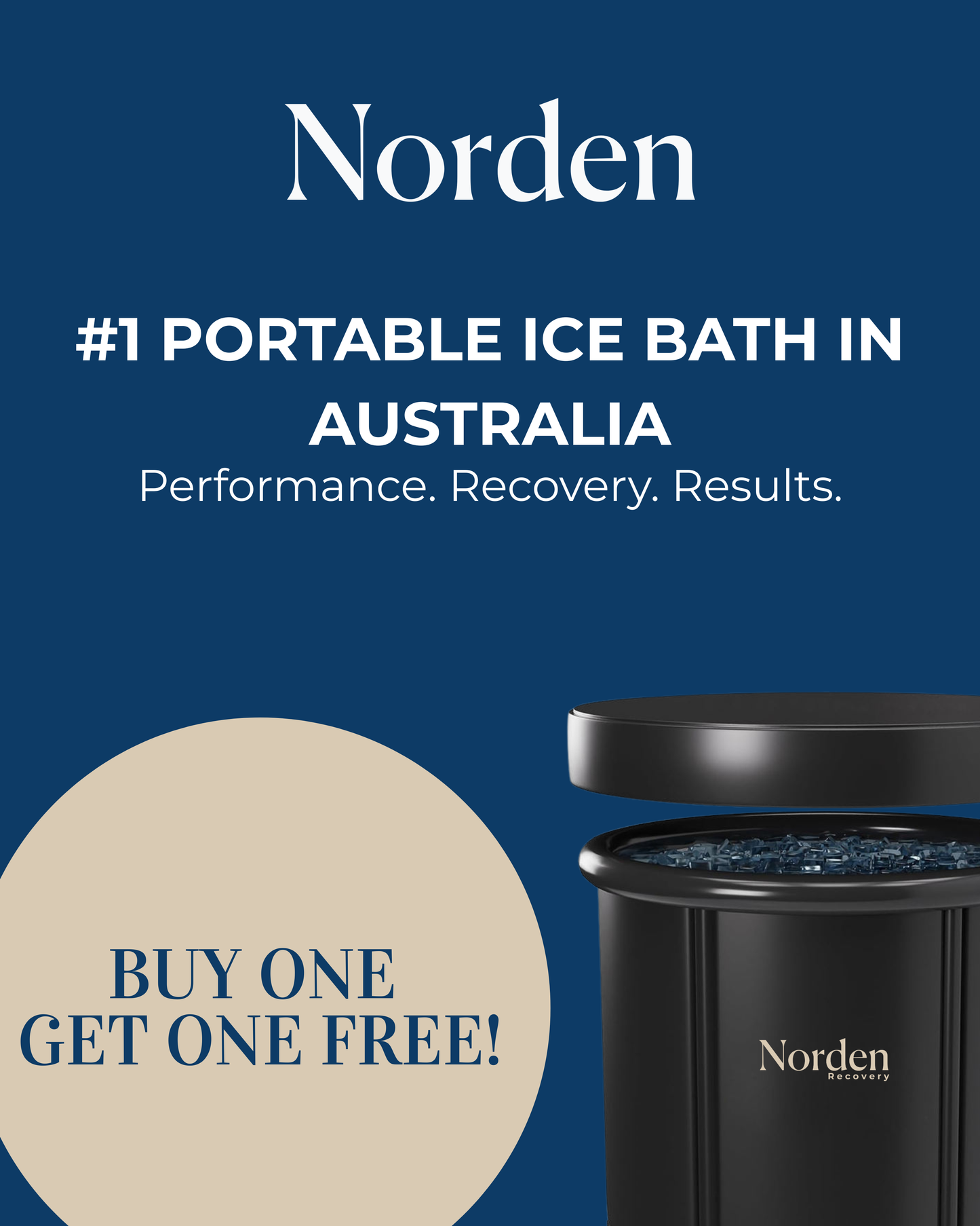 Norden Portable Ice Bath - Buy One Get One Free!
