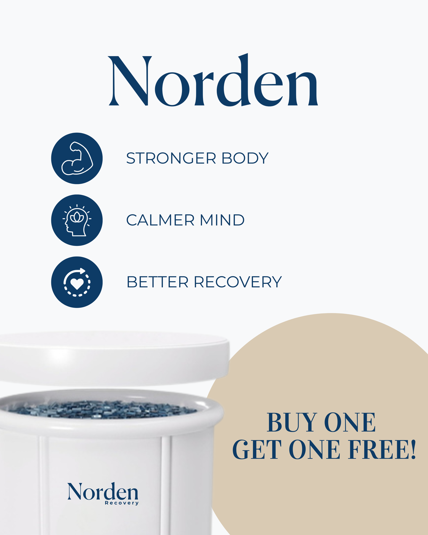 Norden Portable Ice Bath - Buy One Get One Free!