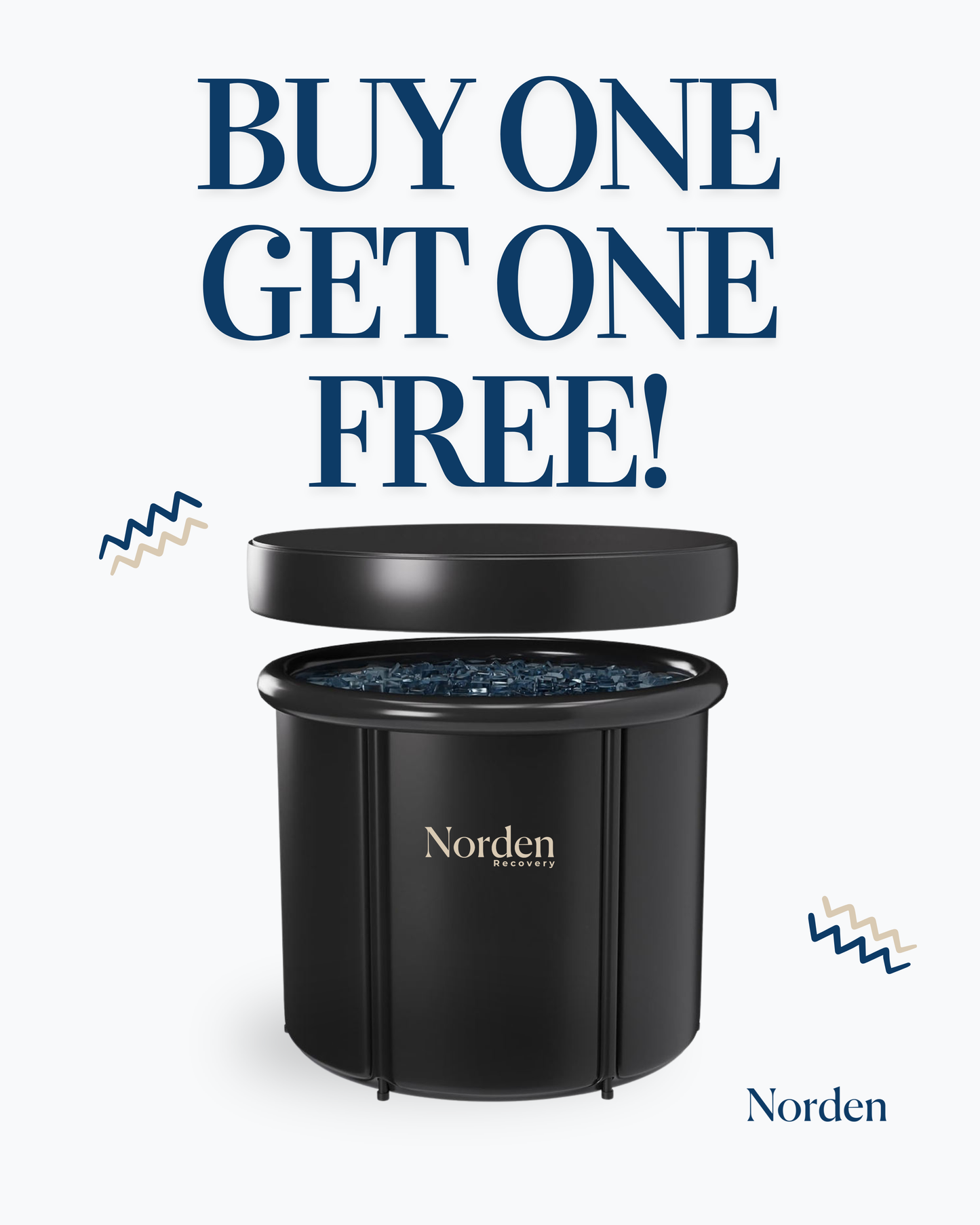 Norden Portable Ice Bath - Buy One Get One Free!