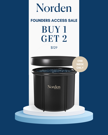 Norden Portable Ice Bath - Buy One Get One Free!